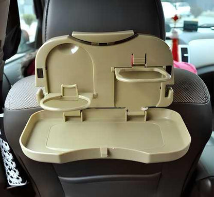 Car Back Seat Cup & Table Tray