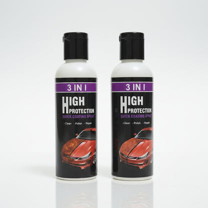 3 in 1 High Protection Car Coating Spray (Pack of 2)