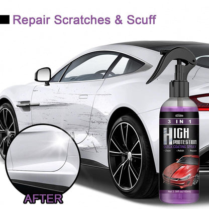 3 in 1 High Protection Car Coating Spray (Pack of 2)