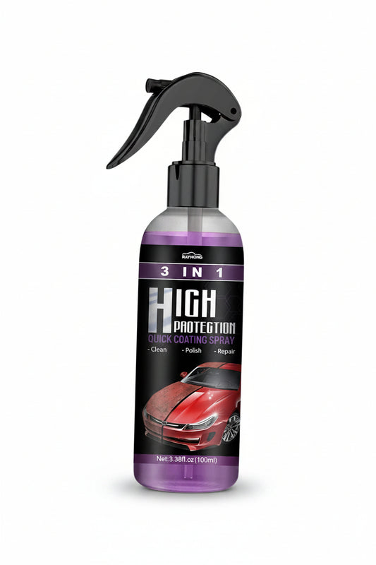 3 in 1 High Protection Car Coating Spray (Pack of 2)