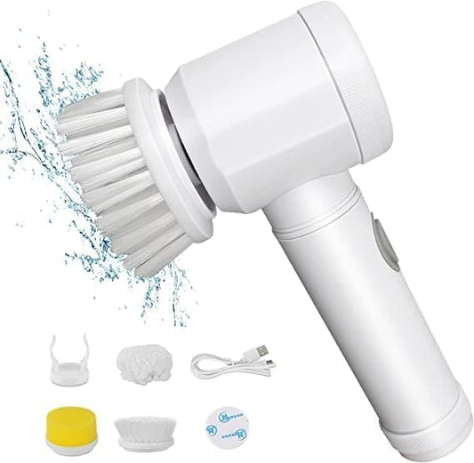 Electric Rotary Cleaning Brush Set
