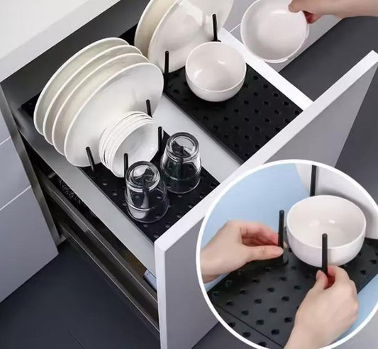 Kitchen Drawer Dish Drying Rack