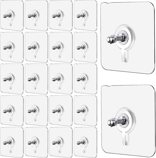 Wall Mount Hooks (Pack of 20)
