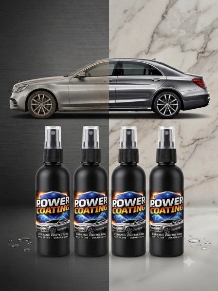 Nano Ceramic Coating Spray for Car | Deep Gloss (Pack of 4)