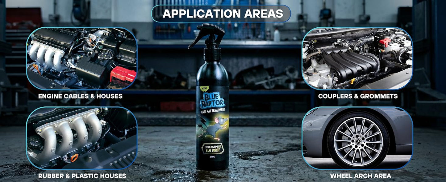 Car/Home Rat Repellent Spray Pest Control 200ML
